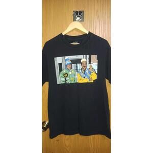 dgk t shirt Coming To America Mens Size Large Eddie Murphy Black Tv Movie Fan...